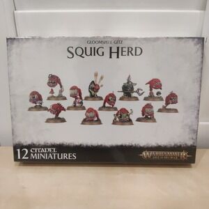 Warhammer 40k: Age of Sigmar - Gloomspite Gitz SQUIG HERD - Sealed New in Box